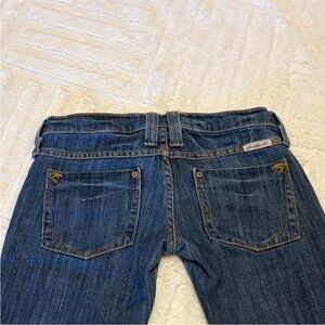 Y2K Frankie B. Jeans Straight Leg Super Low Rise Jeans